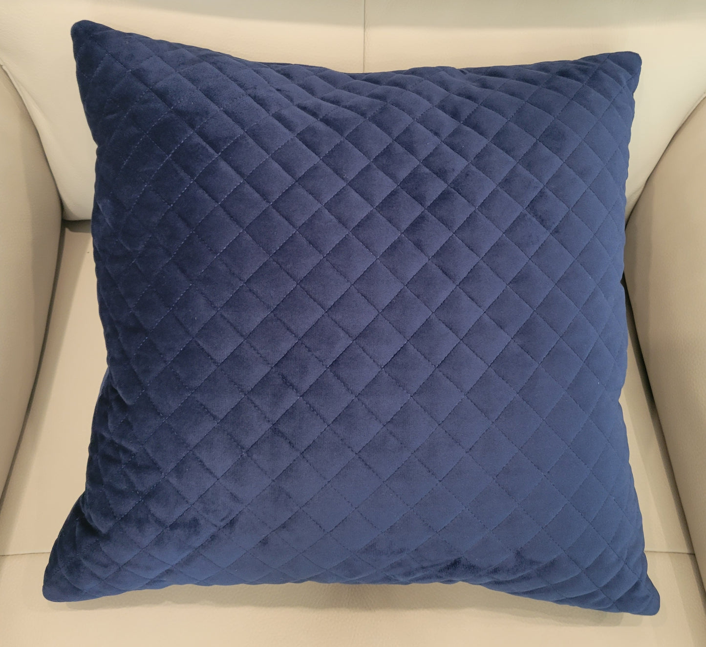Velvet Quilted Pillow