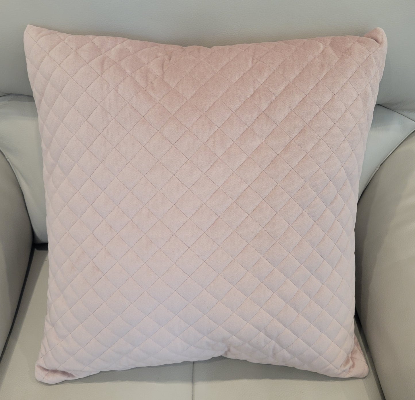 Velvet Quilted Pillow