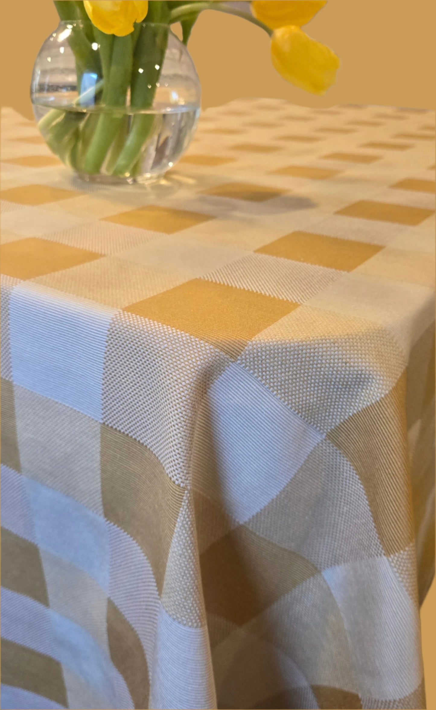 2977 Checkered Yellow