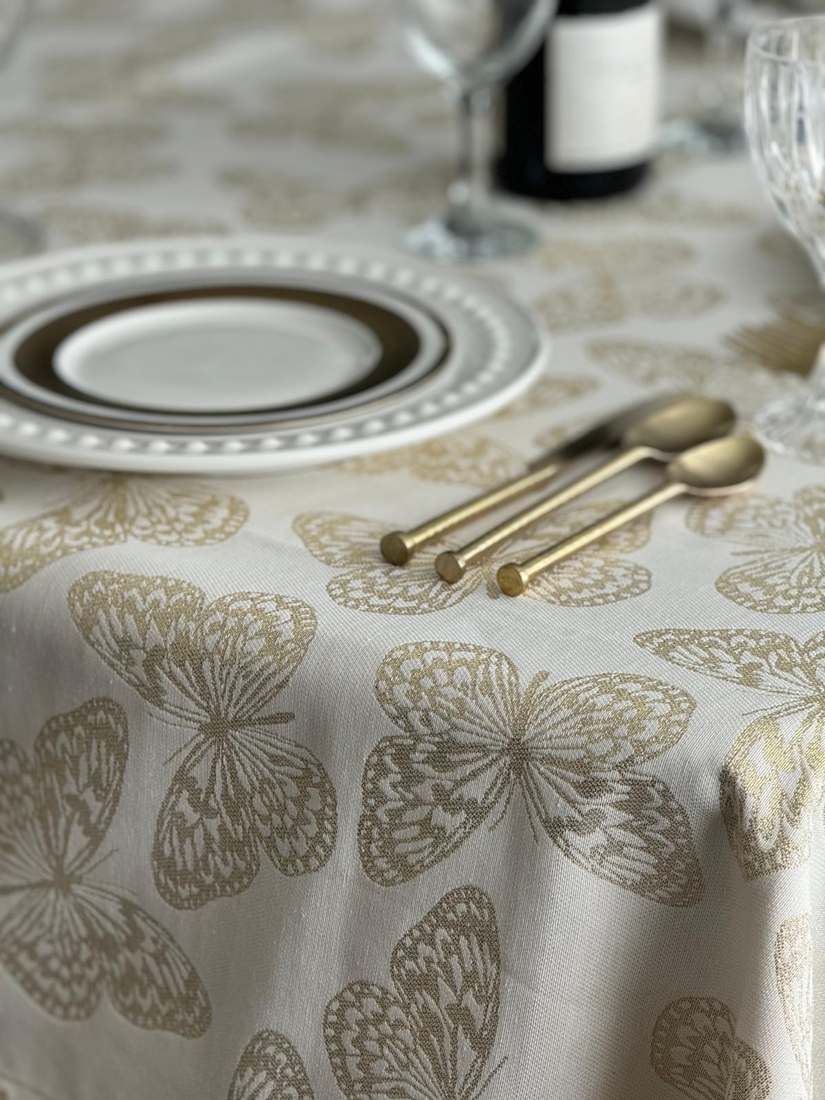 7011 Metallic Butterfly Gold