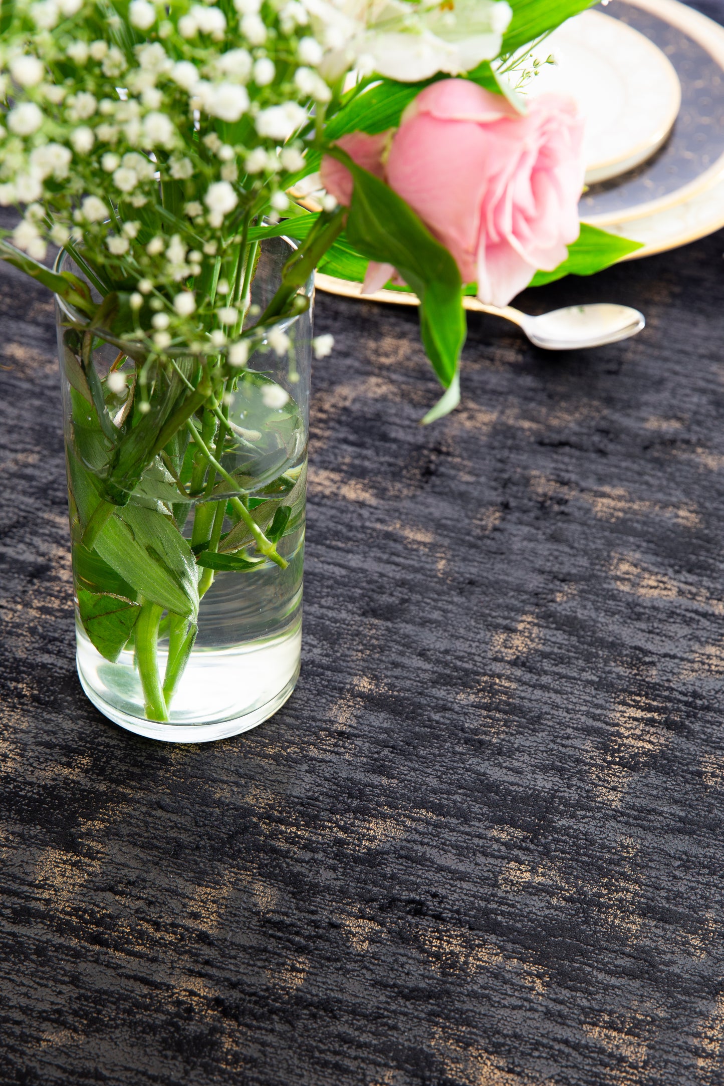 2030 Embossed Velvet White