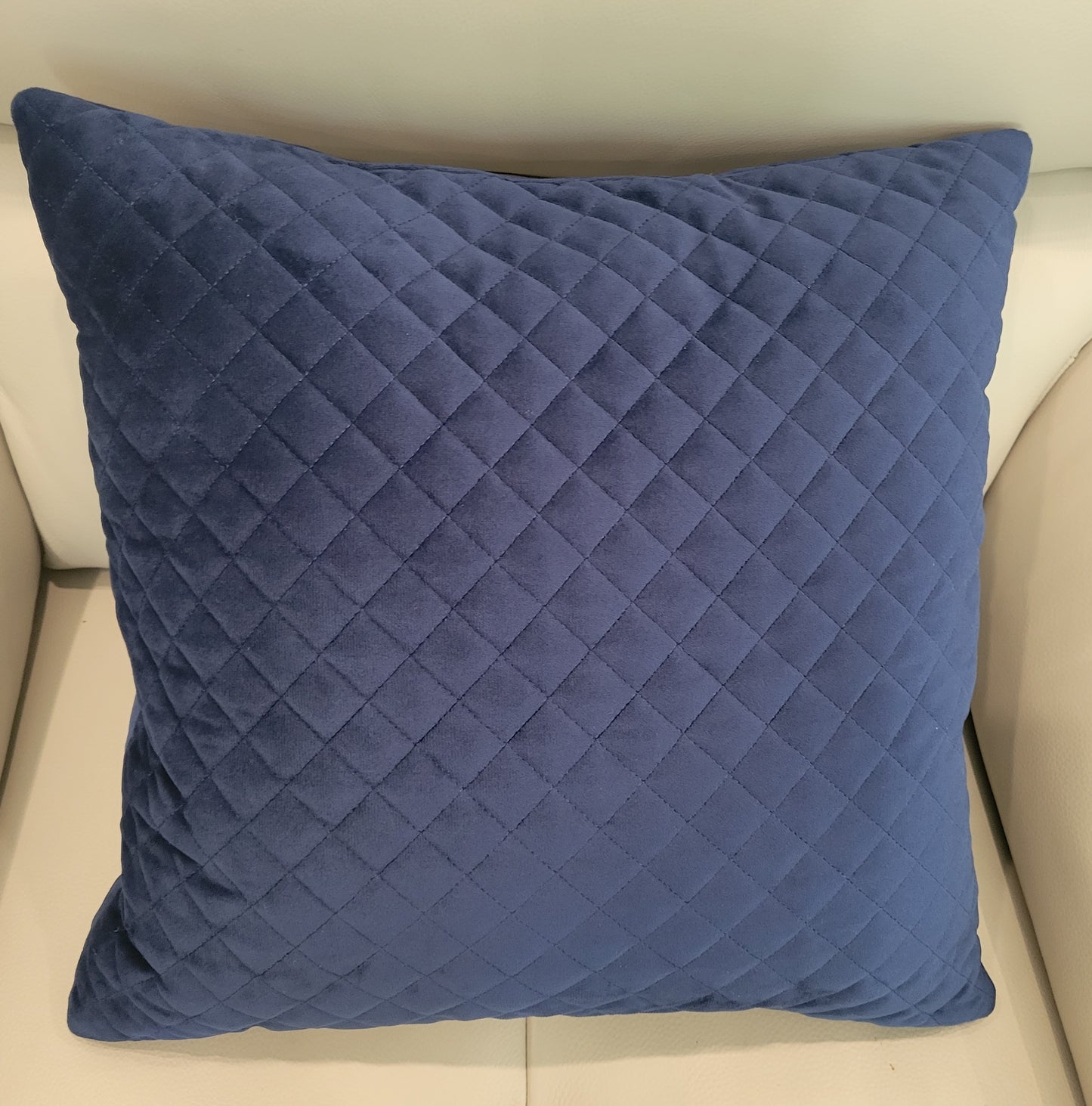 Velvet Quilted Pillow