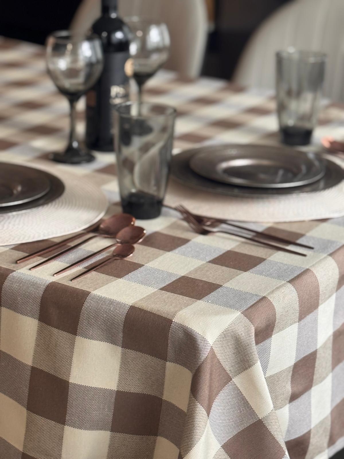 2977 Checkered Taupe