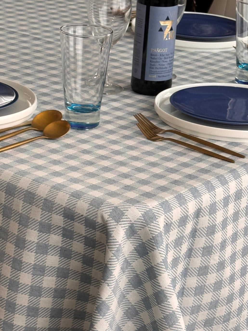 2973 Gingham Check Blue